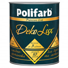 Polifarb Dekolux емаль білий 0,7 кг